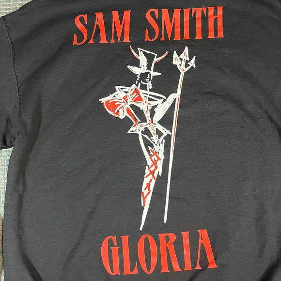 Sam Smith Gloria Tour Pullover Hoodie Adult Sz L New - Picture 4 of 6